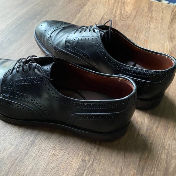 Men\'s ALLEN EDMONDS Dress Shoes - Black Wingtip main image 4